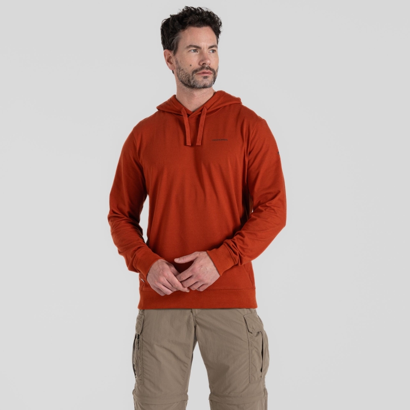 Craghoppers NosiLife Tagus Hood Top Red Beach