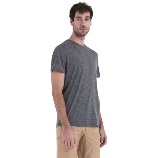 Icebreaker Mer 150 Tech Lite III SS Tee Gritstone Heather