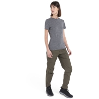 Icebreaker Mer 150 Tech Lite III SS Tee Women's Gritstone Heather