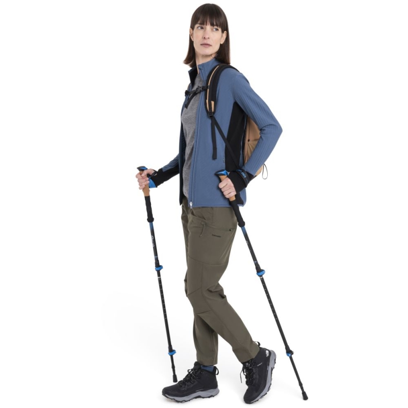 Icebreaker Mer 150 Tech Lite III SS Tee Women's Gritstone Heather