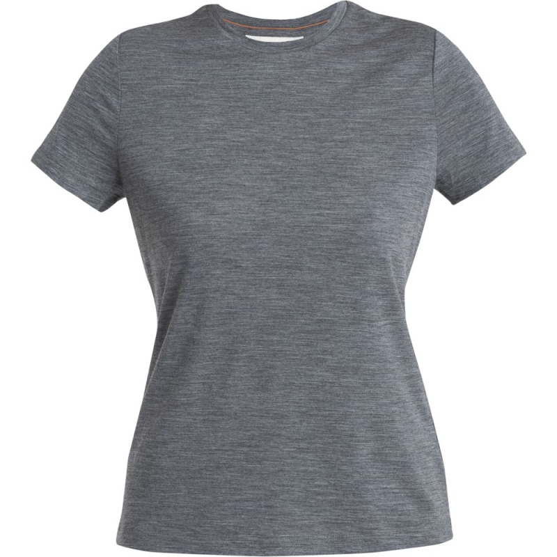 Icebreaker Mer 150 Tech Lite III SS Tee Women's Gritstone Heather