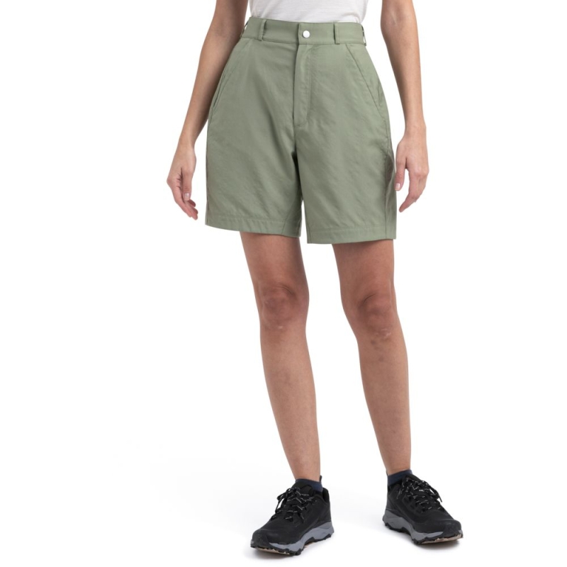 Icebreaker Hike Shorts Women's Lichen