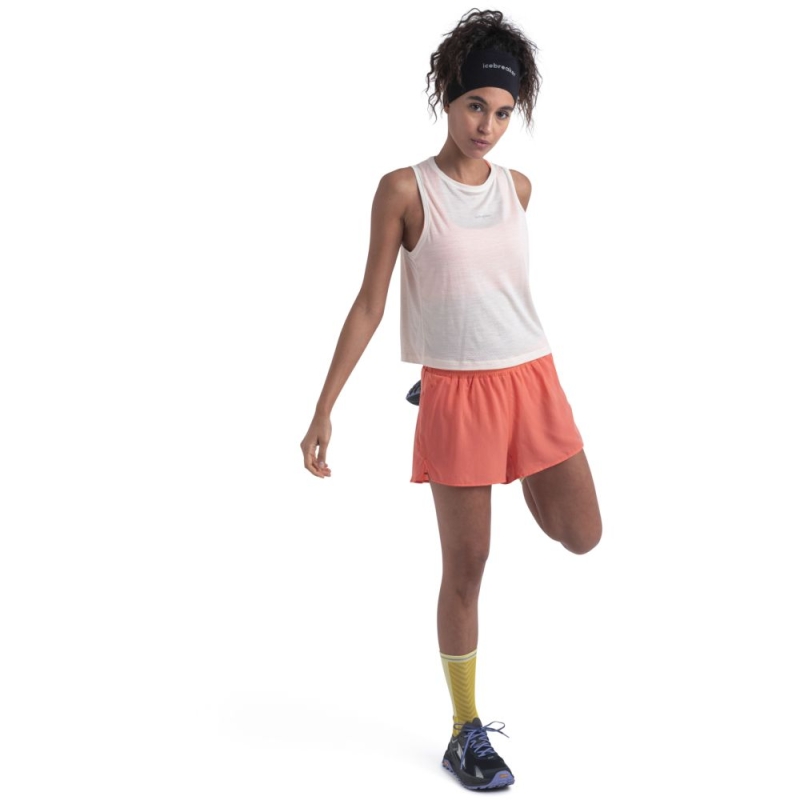 Icebreaker Merino 125 Cool-Lite Speed Tank Women's Chalk