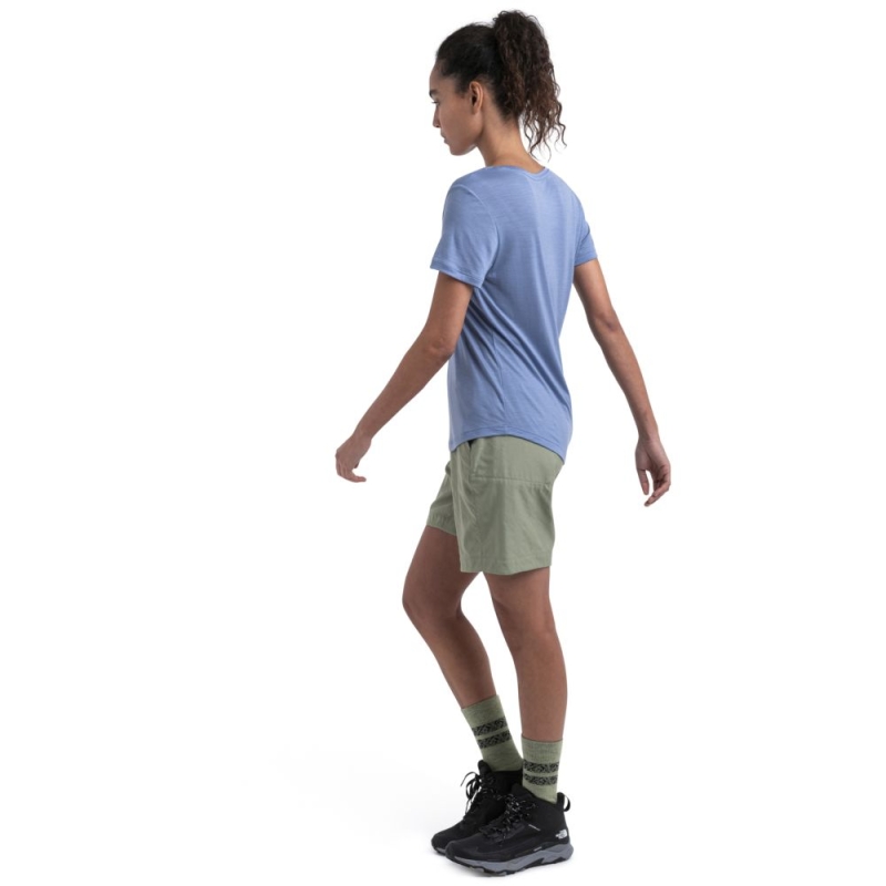 Icebreaker Merino 125 Cool-Lite Sphere III SS Scoop Women's Kyanite