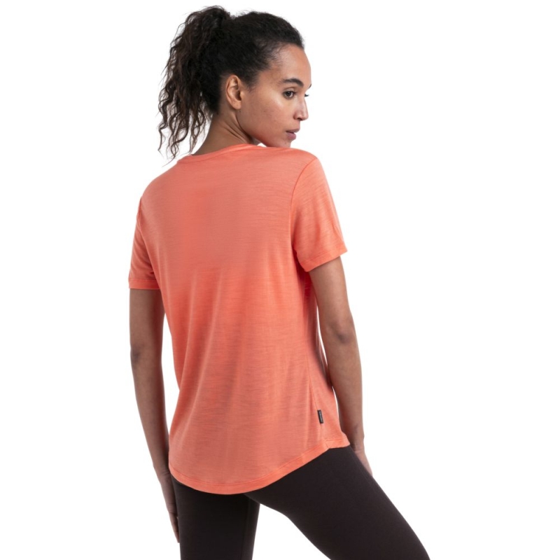 Icebreaker Merino 125 Cool-Lite Sphere III SS Tee Women's Tang