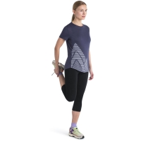 Icebreaker Merino Cool-Lite Sphere III SS Tee Peak Women's Graphite
