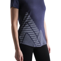 Icebreaker Merino Cool-Lite Sphere III SS Tee Peak Women's Graphite