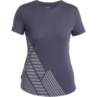 Icebreaker Merino Cool-Lite Sphere III SS Tee Peak Women's Graphite
