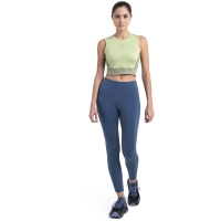Icebreaker Merino ZoneKnit Energy Wind Crop Bra-Tank Women's Lichen/Glazen/Cb