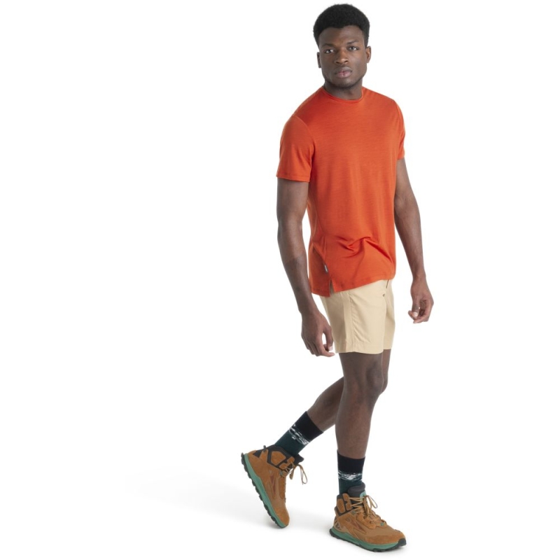 Icebreaker Merino 125 Cool-Lite Sphere III SS Tee Molten