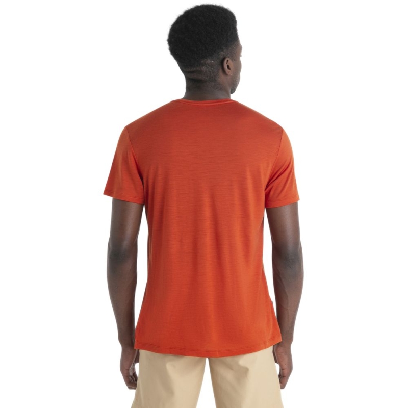 Icebreaker Merino 125 Cool-Lite Sphere III SS Tee Molten