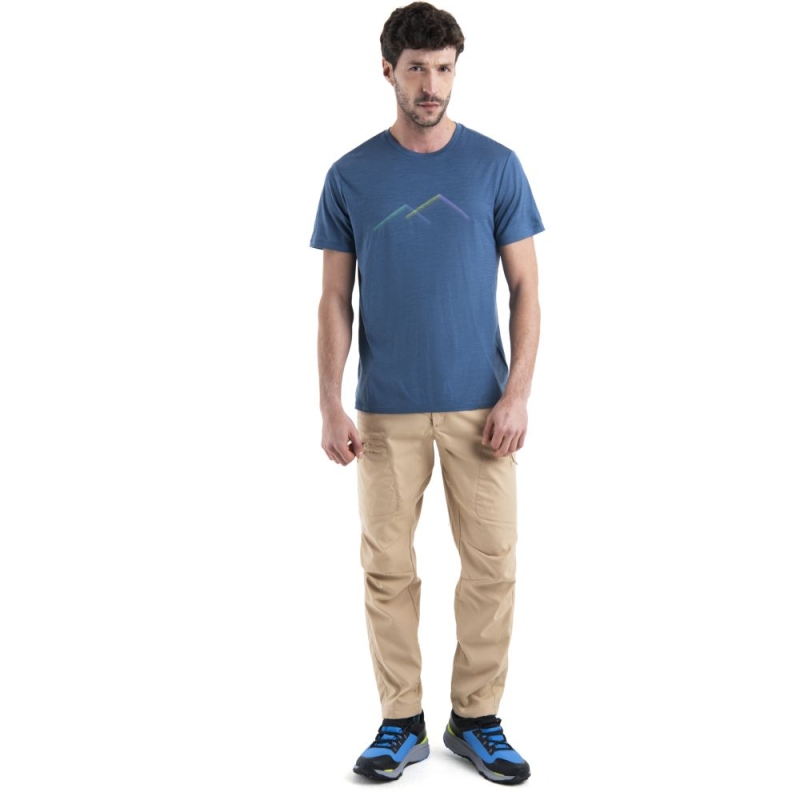 Icebreaker Merino 150 Tech Lite III SS Tee Peak Glow Dawn