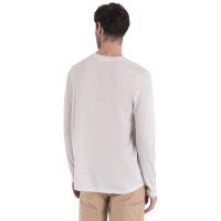 Icebreaker Merino Tech Lite III LS Relaxed Pocket Tee Ecru Hthr