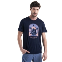 Icebreaker Merino 150 Tech Lite III SS Tee Mount Gat Midnight Navy