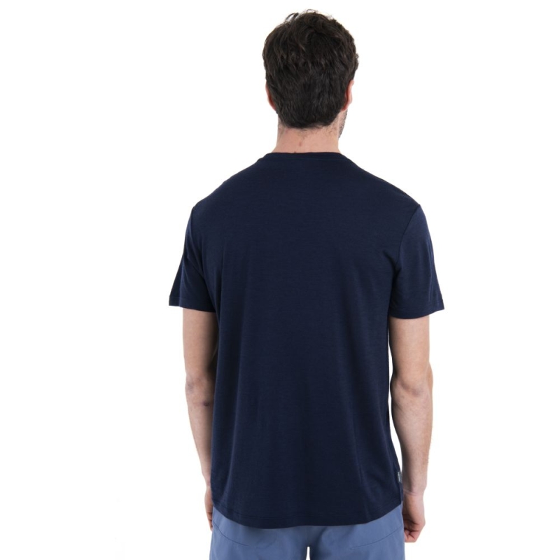Icebreaker Merino 150 Tech Lite III SS Tee Mount Gat Midnight Navy
