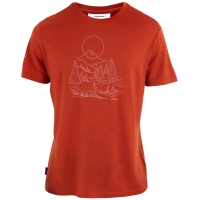 Icebreaker Merino 150 Tech Lite III SS Tee Sunset Ca  Molten