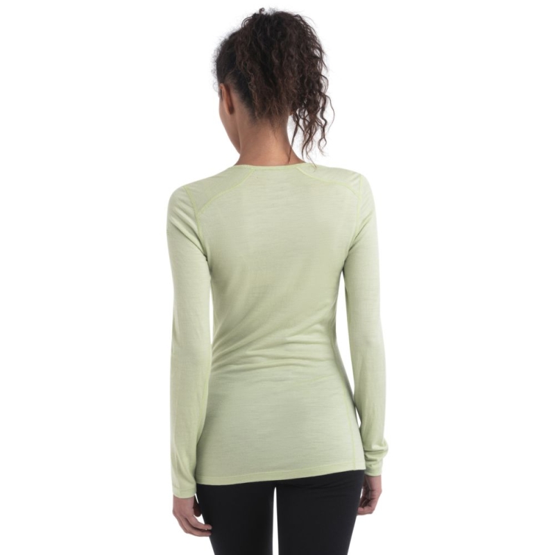 Icebreaker 200 Oasis Long Sleeve Scoop Women's Glazen