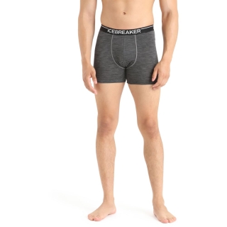 Icebreaker Anatomica Boxers  Gritstone Hthr/Black/S