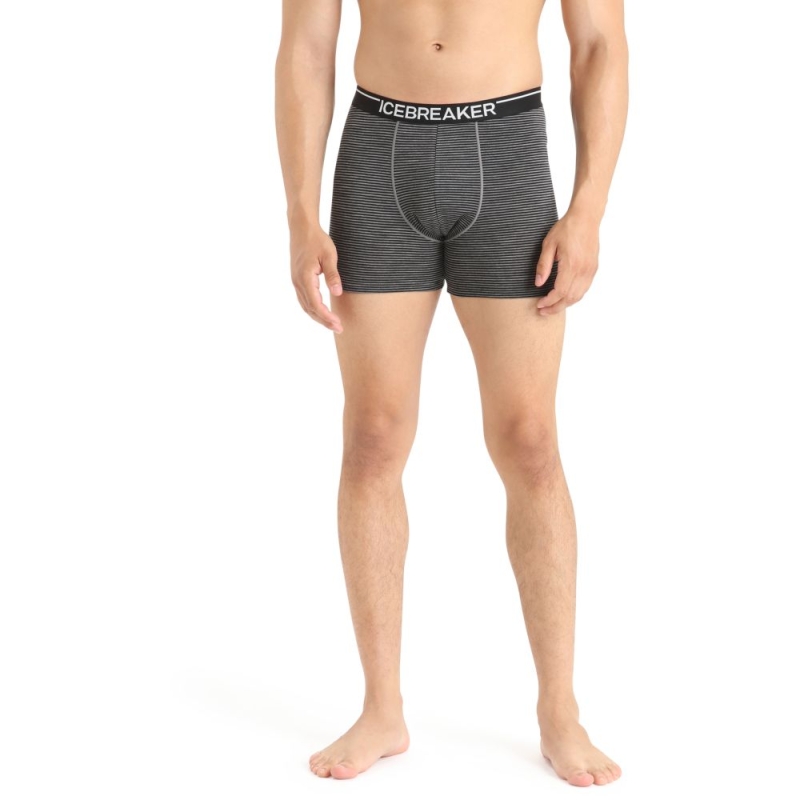 Icebreaker Anatomica Boxers  Gritstone Hthr/Black/S