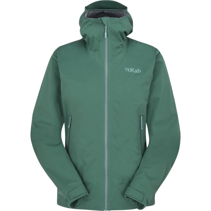 RAB Kinetic 2.0 Jacket Women's Eucalyptus