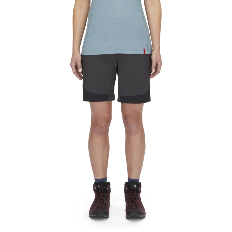 RAB Torque Mountain Shorts 8 Inch Women's Anthracite/Black
