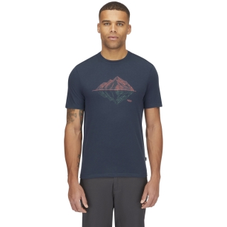 RAB Crimp Reflection Tee Tempest Blue