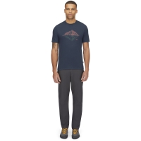 RAB Crimp Reflection Tee Tempest Blue