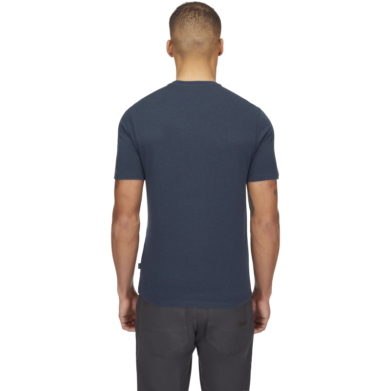 RAB Crimp Reflection Tee Tempest Blue