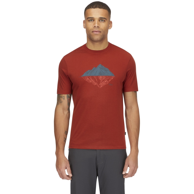 RAB Crimp Reflection Tee Tuscan Red