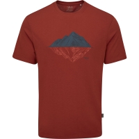 RAB Crimp Reflection Tee Tuscan Red