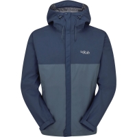 RAB Downpour Eco Jacket Tempest Blue/Orion Blue