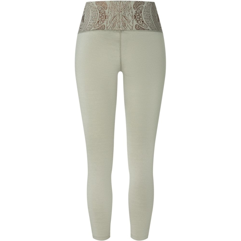 Super Natural Arabesque Tights Women's Dried Sage/Copper