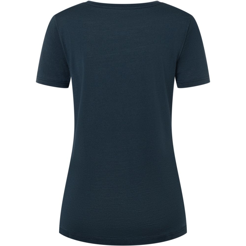 Super Natural Arabesque Tee Women's Blueberry/Semolina