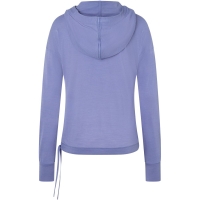 Super Natural Funnel Hoodie Women's Blue Violet