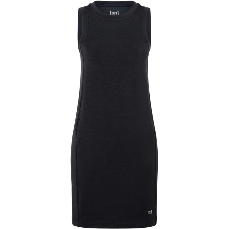 Super Natural Aroundtheworld Dress women's Jet Black