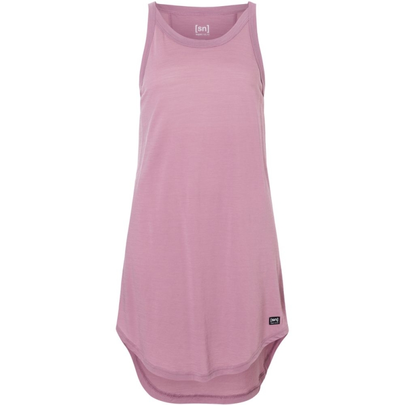 Super Natural Relax Dress Women's Orchid
