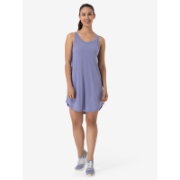 Super Natural Relax Dress Women's Blue Violet