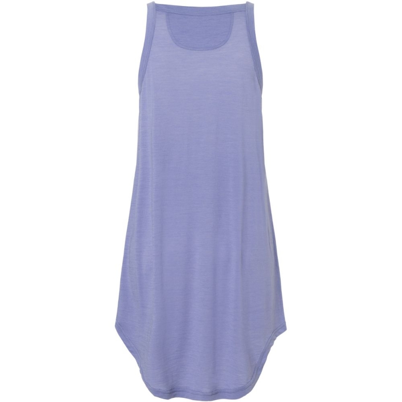 Super Natural Relax Dress Women's Blue Violet