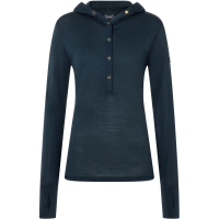 Super Natural Ninja Buttoned Women's Blueberry