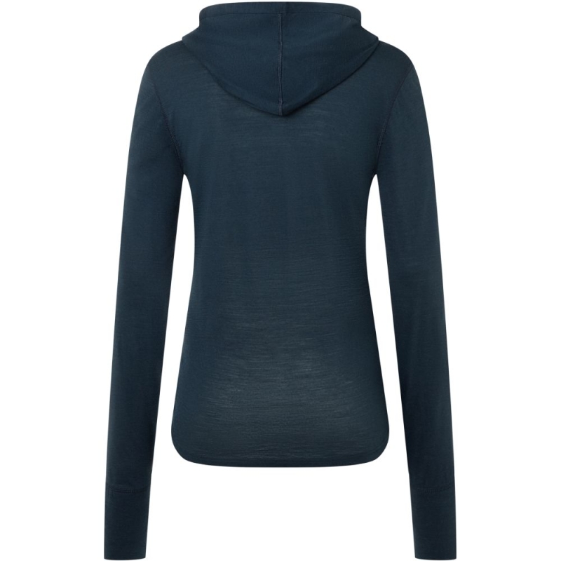 Super Natural Ninja Buttoned Women's Blueberry