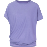 Super Natural Yoga Loose Tee Women's Blue Violet