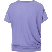Super Natural Yoga Loose Tee Women's Blue Violet