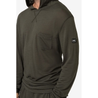 Super Natural Light Hoodie Black Ink