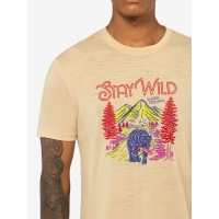 Super Natural Better a Fish Than Me Tee Semolina/Various