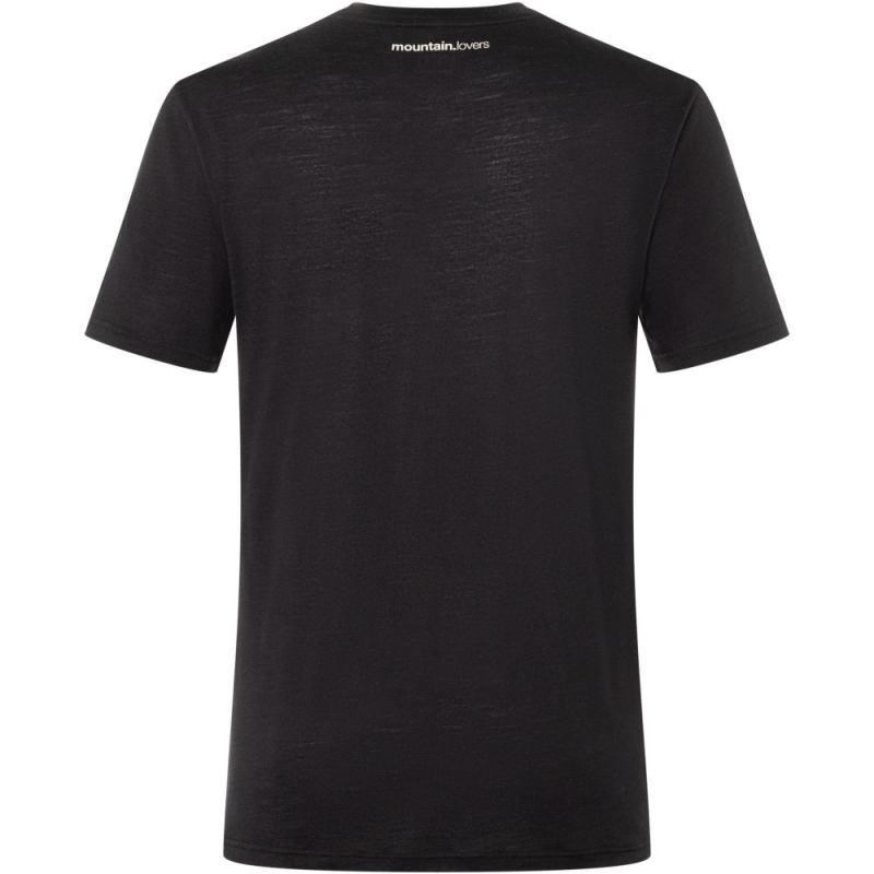 Super Natural Well Equipped Tee Jet Black/Semolina