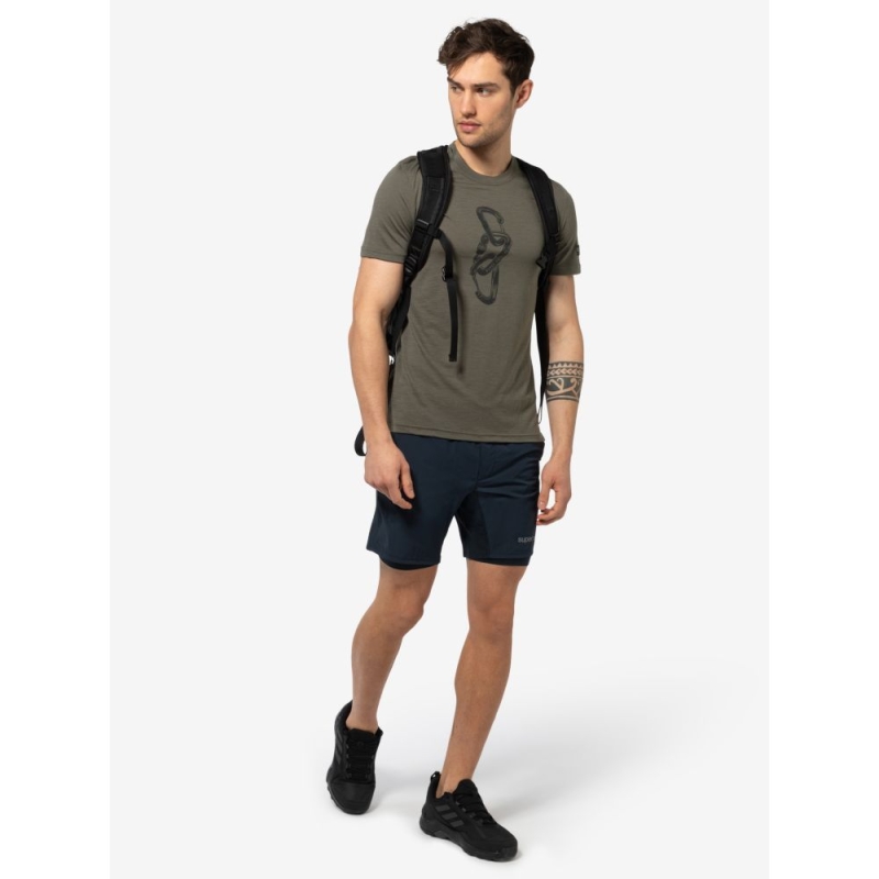 Super Natural Carrabineri Tee Black Ink/Jet Black