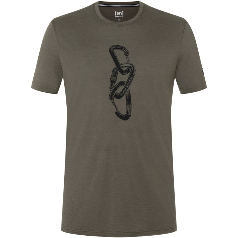 Super Natural Carrabineri Tee Black Ink/Jet Black