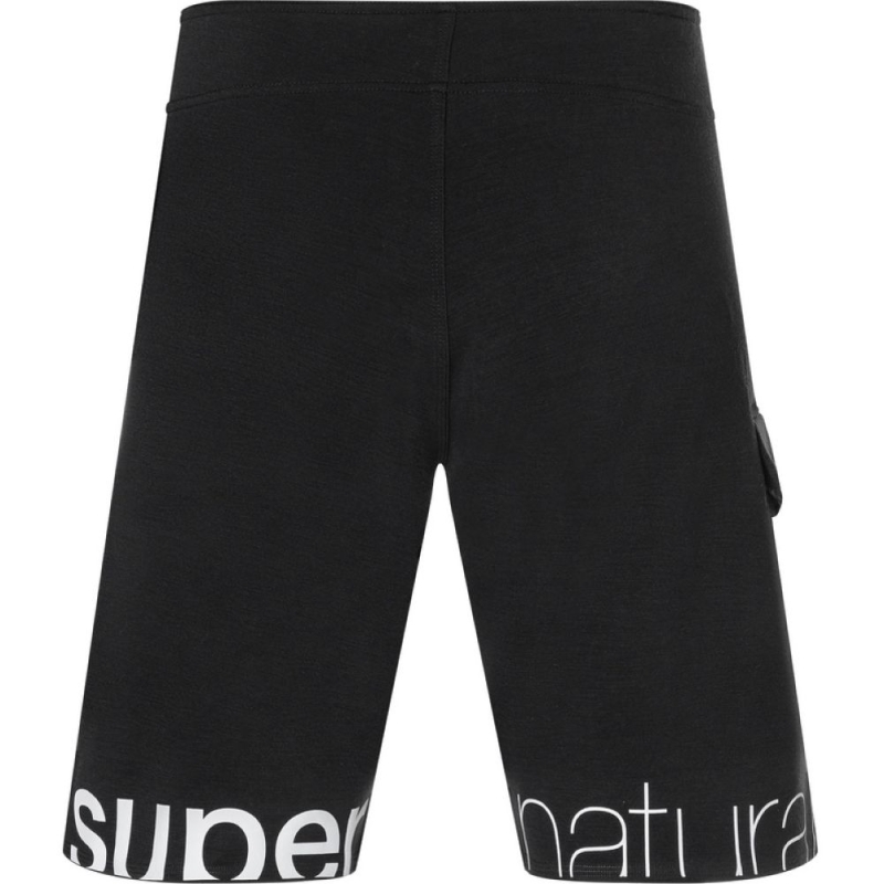 Super Natural Adventure Shorts Jet Black