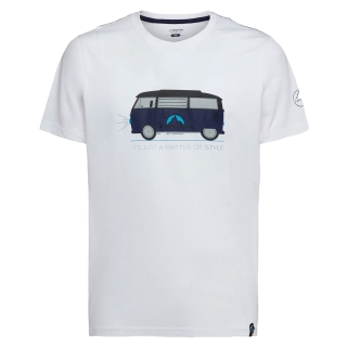 La Sportiva Van T-Shirt White/Deep Sea
