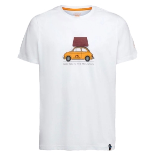 La Sportiva Cinquecento T-Shirt White/Sangria
